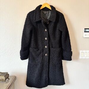 Shinestar Black Teddy Jacket for Women